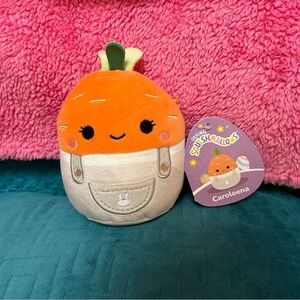 SQUISHMALLOWS Caroleena the Carrot 5in NWT